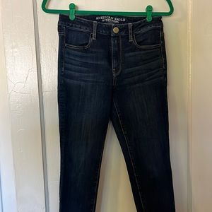 AE high rise jegging 6 short